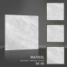 Керамогранит Maykel Gray MT 60x60 светло-серый под мрамор