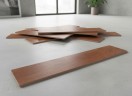 Дерево коричневое керамогранит Genesis Brown M301 20х120 матовый