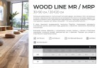 Керамогранит Atlan MRP 117 30х90 матовый светло-бежевый под дерево