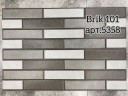 Керамогранит настенный 30x90 матовый/шероховатый под кирпич Brick 101