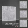 Керамогранит 60х60 серый матовый — Urban Gray Light 1112