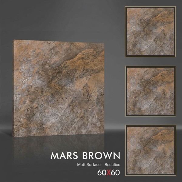 Керамогранит Mars Brown MT 60х60 матовый