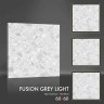 Керамогранит Fusion Gray Light MT 60х60 матовый